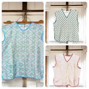Set of 3 vintage 70’s women’s Haband house smocks Size 2X